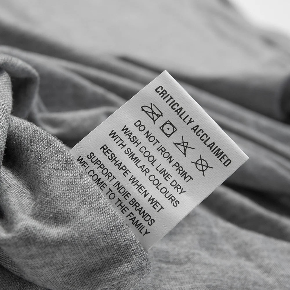 Acclaimed Hollywood Hills T-Shirt Grey Tag