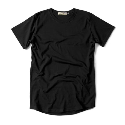 Black Monotone Essential T-Shirt Front