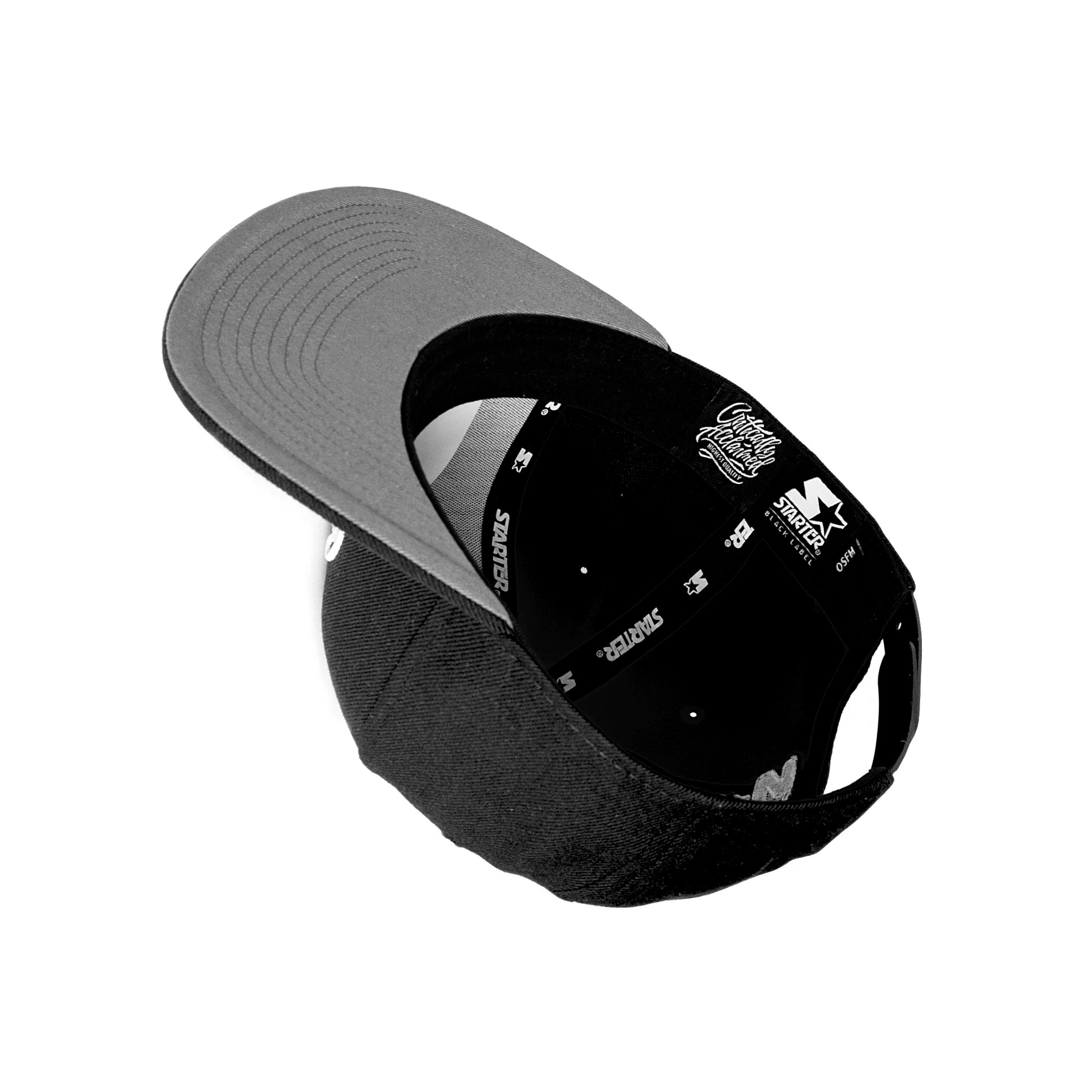 Critically Acclaimed x Starter Black Label Snapback Grey