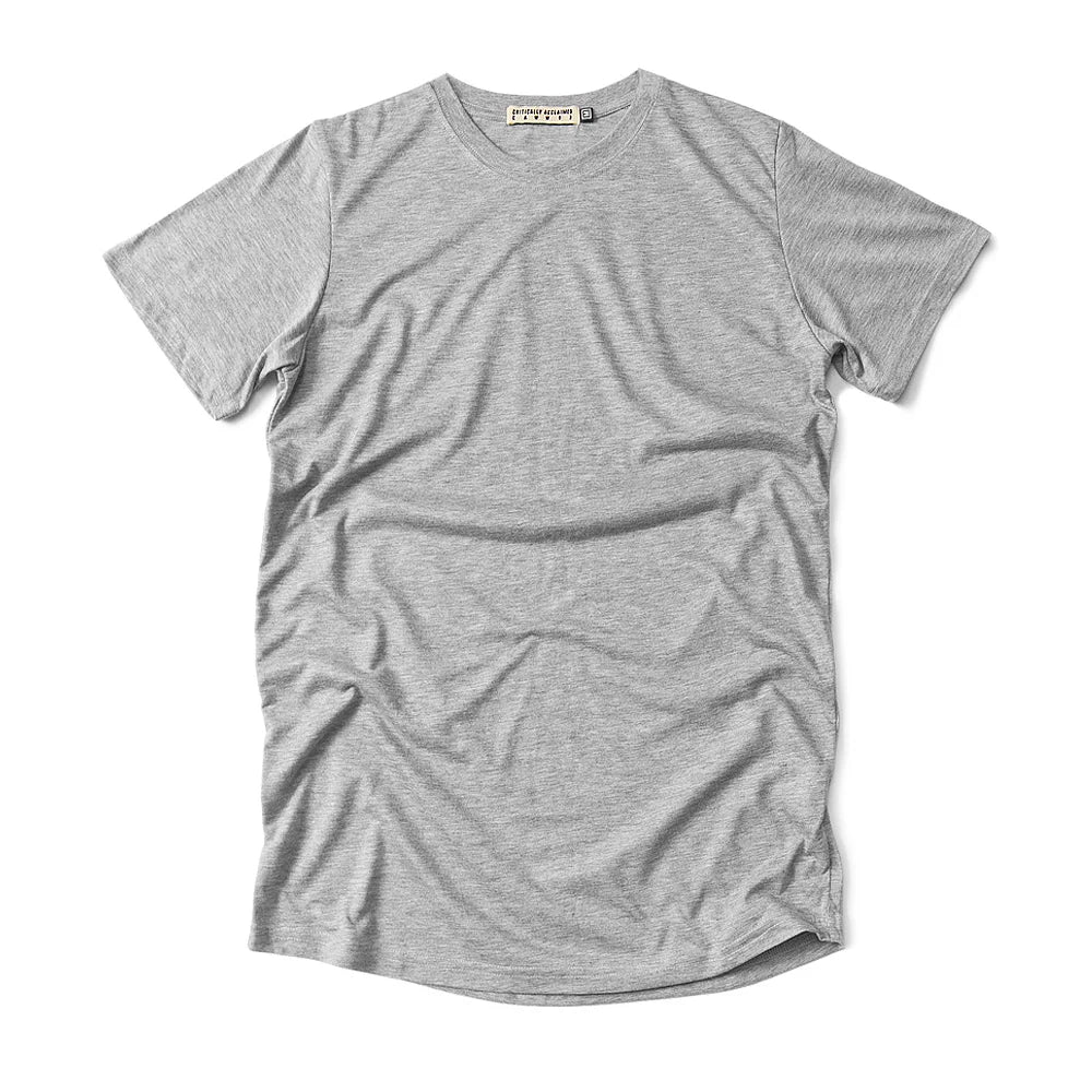 Grey Monotone Essential T-Shirt Front
