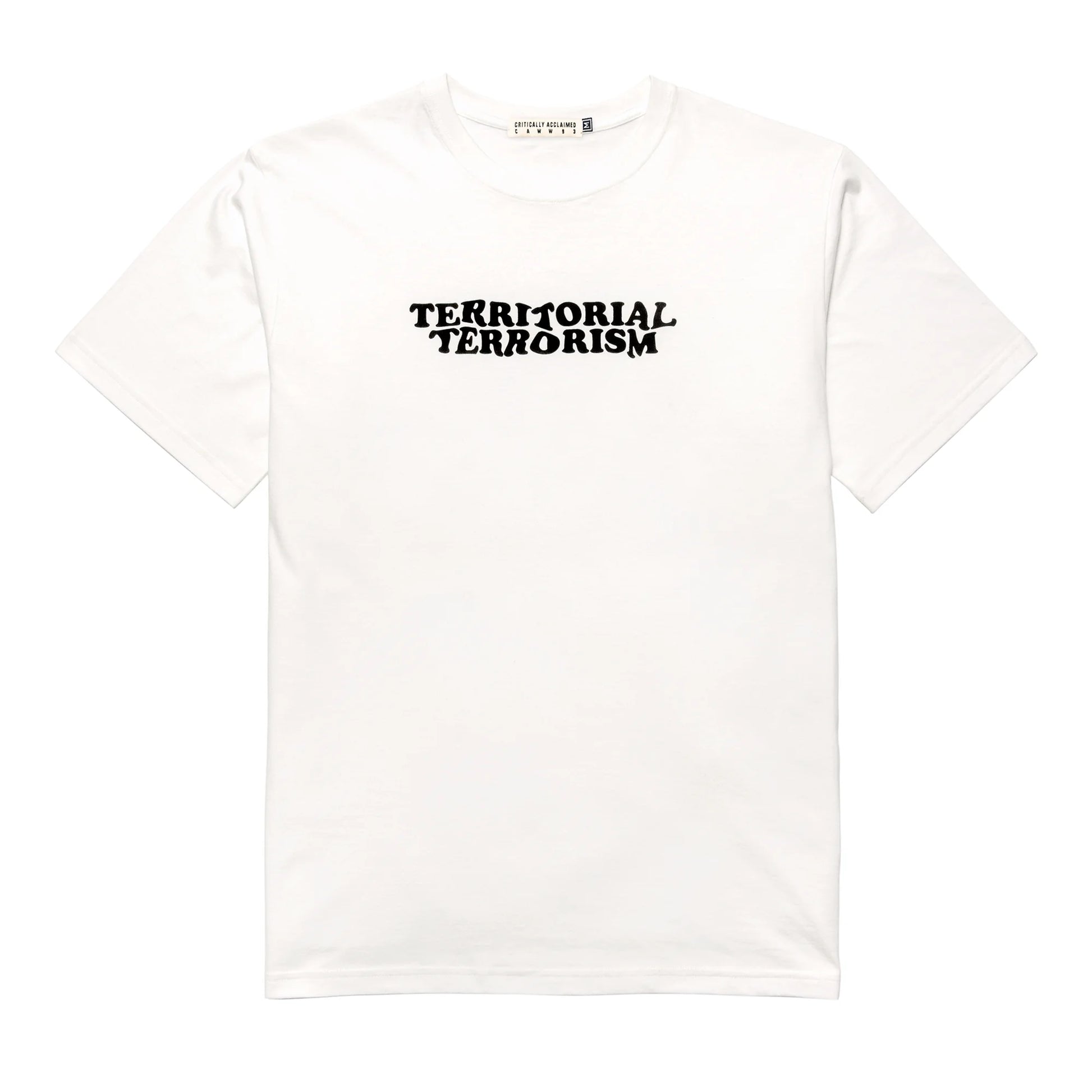 Territorial Terrorism Punk T-Shirt Off White