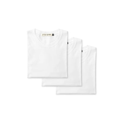 White Monotone Essential T-Shirt 3 Pack